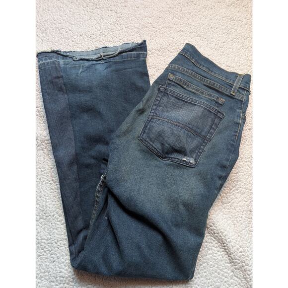 George Men's Bootcut Jeans Distressed Customized 33x30 - Picture 7 of 7